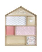 Etagère maison Little Princesse multicolore - 40x10x54 cm