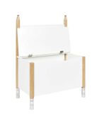 Coffre de rangement Crayon blanc - 60x34x80 cm