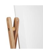 Miroir sur pied Bella blanc - 47x40x107.5 cm