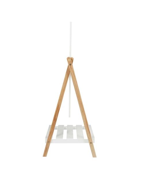 Miroir sur pied Bella blanc - 47x40x107.5 cm