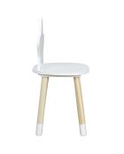 Chaise Etoile blanche - 28x27x54 cm