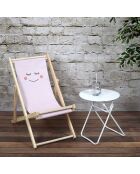 Chilienne Moon rose - 49x80x69 cm