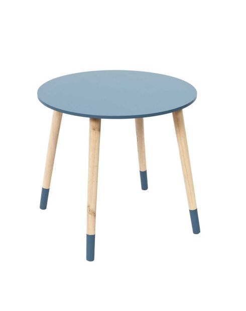 2 Tables gigognes bleu/jaune