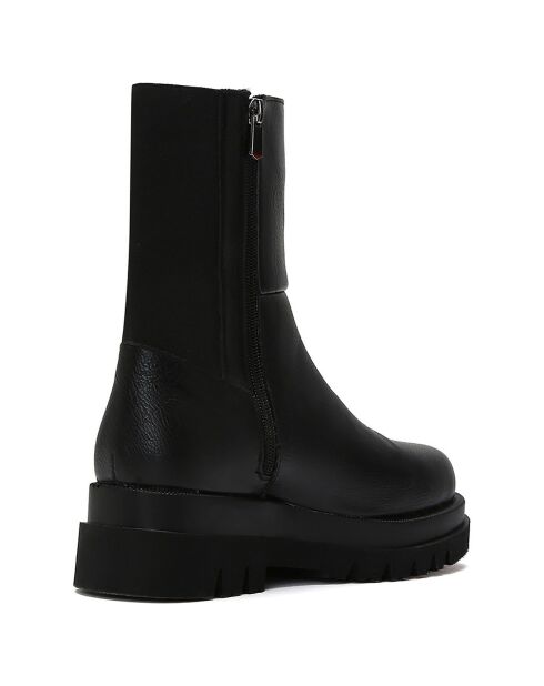 Boots Fiora noires - Talon 5 cm