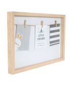 Cadre photo Pinces ciel  - 43x27x3 cm