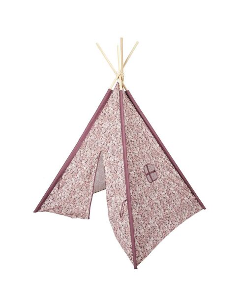 Tipi Madame Princesse rose - 120x120x160 cm