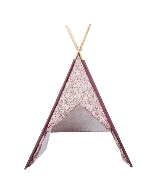 Tipi Madame Princesse rose - 120x120x160 cm