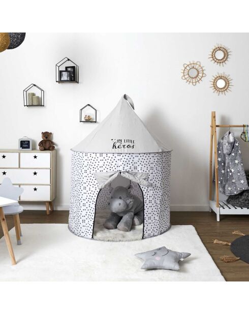 Tente Pop Up grise - 102x102x150 cm