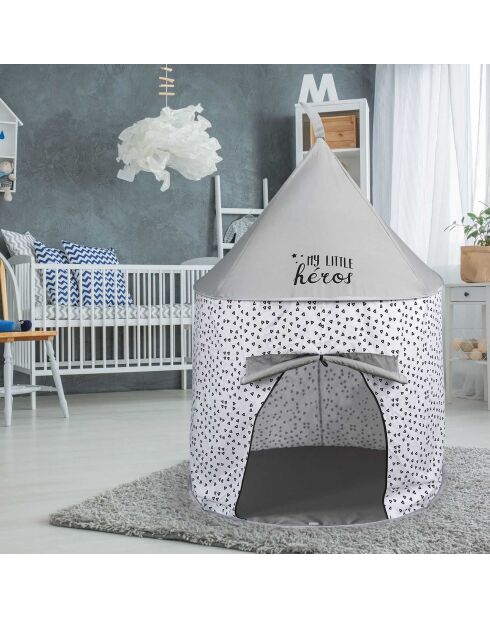 Tente Pop Up grise - 102x102x150 cm