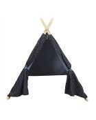 Tente Marine gris/blanc - 105x115x116 cm