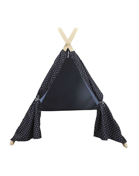 Tente Marine gris/blanc - 105x115x116 cm