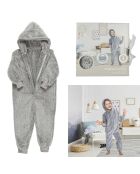 Combinaison enfant Sherpa grise - 94x2x115 cm