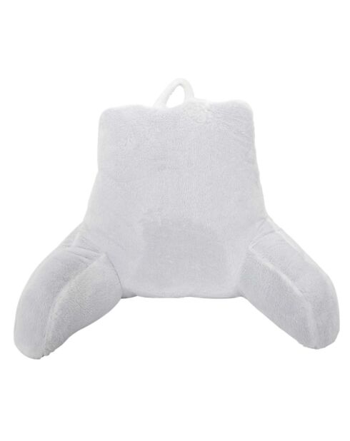 Coussin de lecture Lombaire gris  - 86x42x45.5 cm