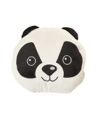 Couverture convertible Panda noir/blanc - 40x40x5 cm