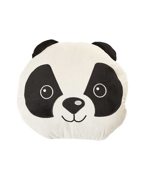 Couverture convertible Panda noir/blanc - 40x40x5 cm
