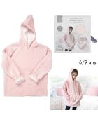 Sweat à Capuche rose