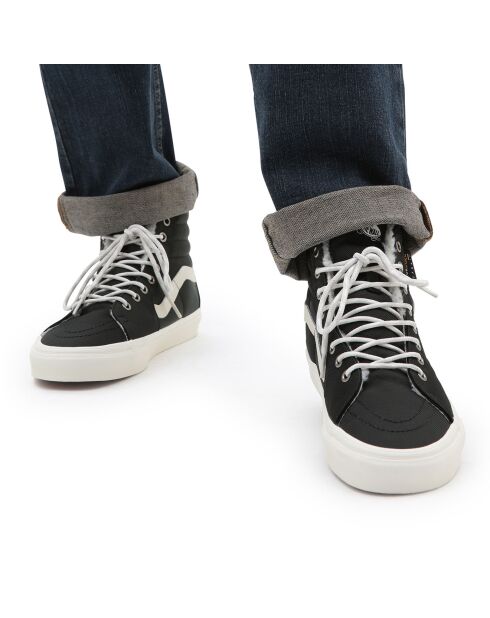 Baskets SK8-Hi fourrées noires