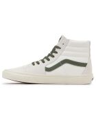 Sneakers en Cuir & Textile SK8-Hi blanc/kaki