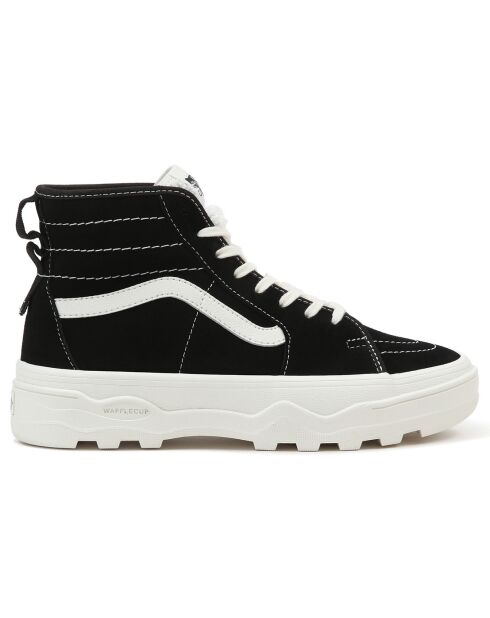 Baskets en Velours de Cuir Sentry SK8-Hi WC fourrées noires