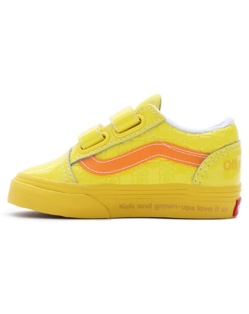 Baskets en Cuir verni Vans x Haribo Old Skool V jaunes