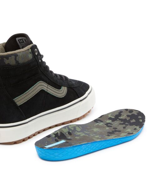 Baskets en Velours de Cuir SK8-Hi MTE-1 noires