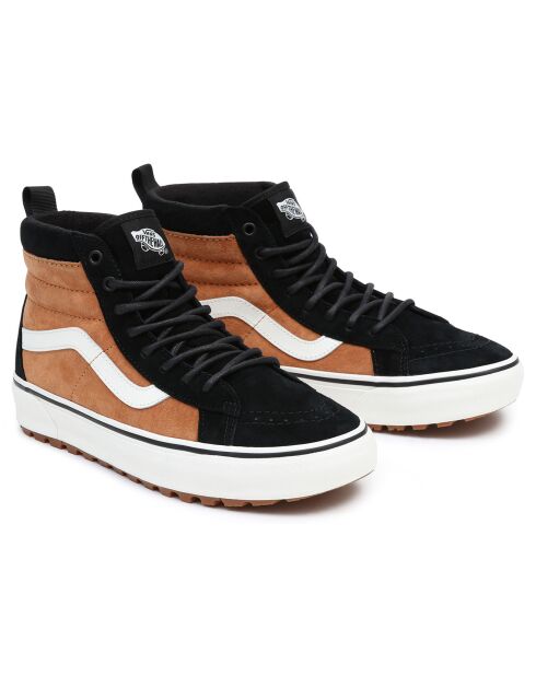 Baskets en Velours de Cuir SK8-Hi MTE-1 noir/marron