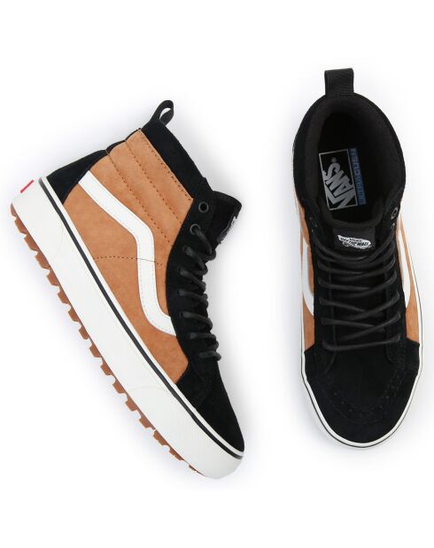 Baskets en Velours de Cuir SK8-Hi MTE-1 noir/marron