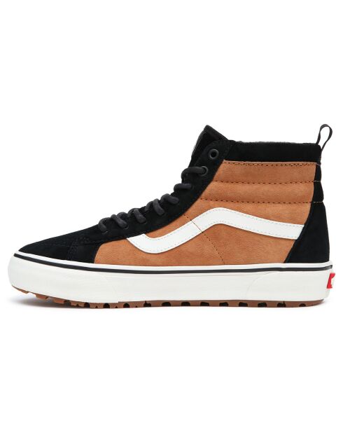 Baskets en Velours de Cuir SK8-Hi MTE-1 noir/marron