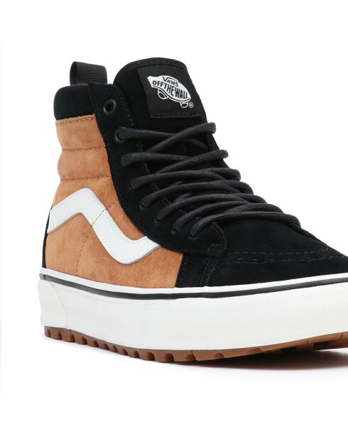 Baskets en Velours de Cuir SK8-Hi MTE-1 noir/marron