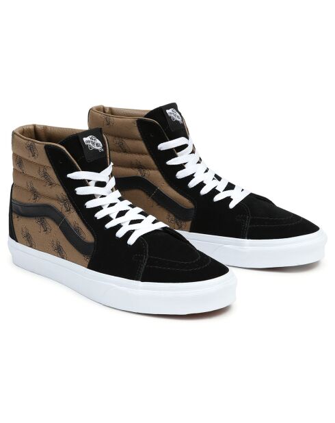 Baskets SK8-Hi noir/marron