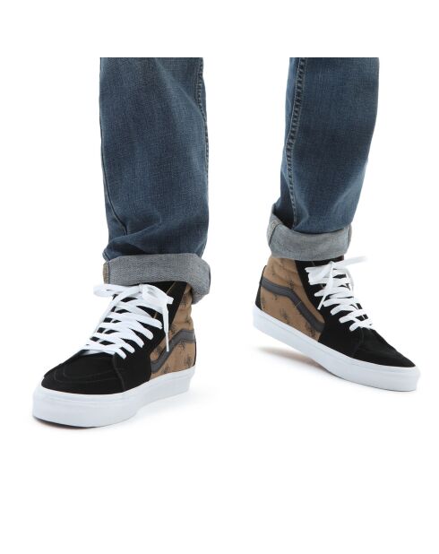 Baskets SK8-Hi noir/marron