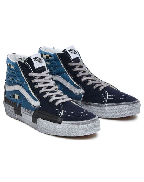 Baskets SK8-Hi Reconstruct bleues