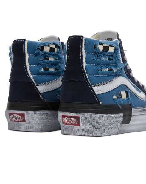 Baskets SK8-Hi Reconstruct bleues