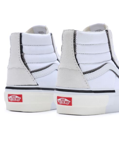 Baskets SK8-Hi Reconstruct blanches