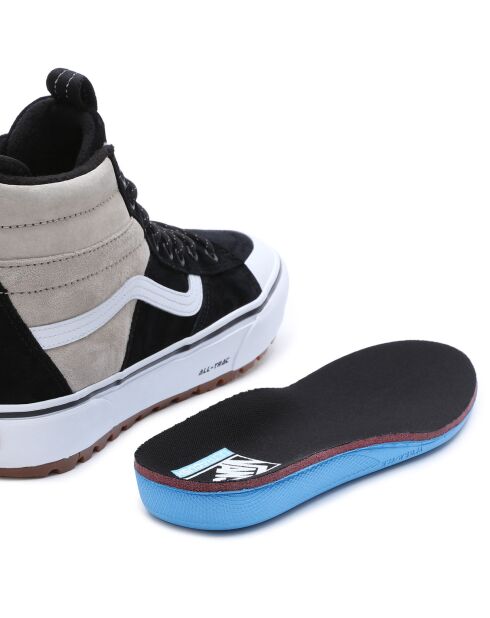 Baskets en Velours de Cuir SK8-Hi MTE-2 noir/beige