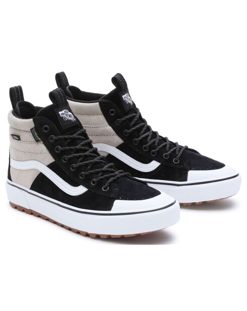 Baskets en Velours de Cuir SK8-Hi MTE-2 noir/beige