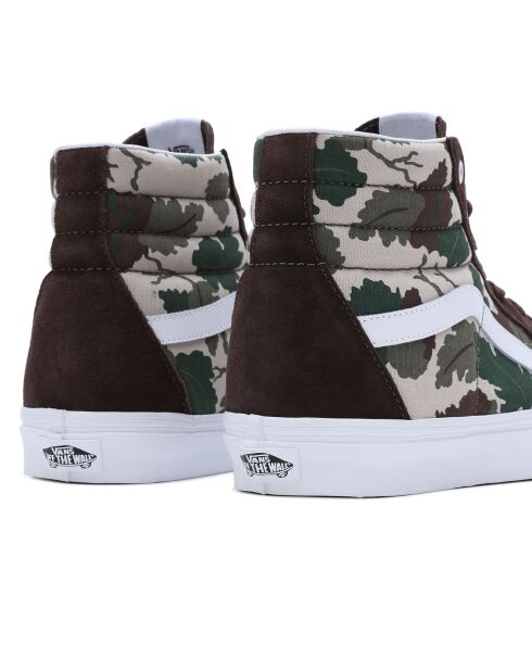 Baskets SK8-Hi marron/camouflage