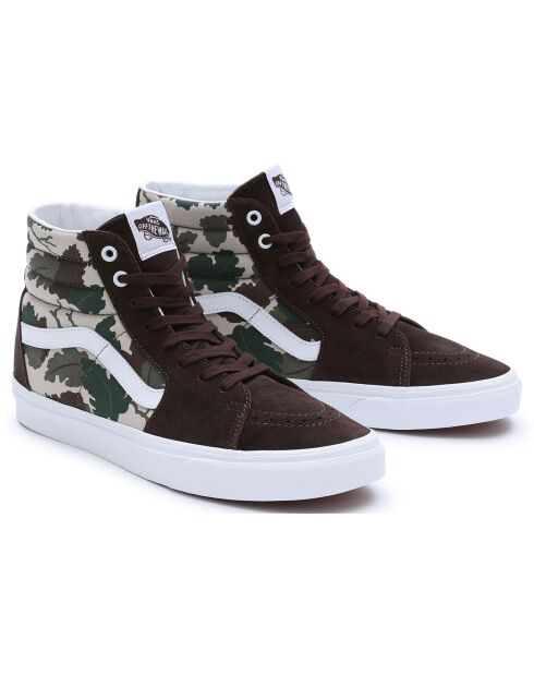 Baskets SK8-Hi marron/camouflage