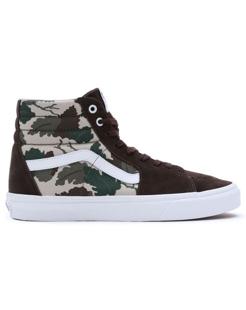 Baskets SK8-Hi marron/camouflage