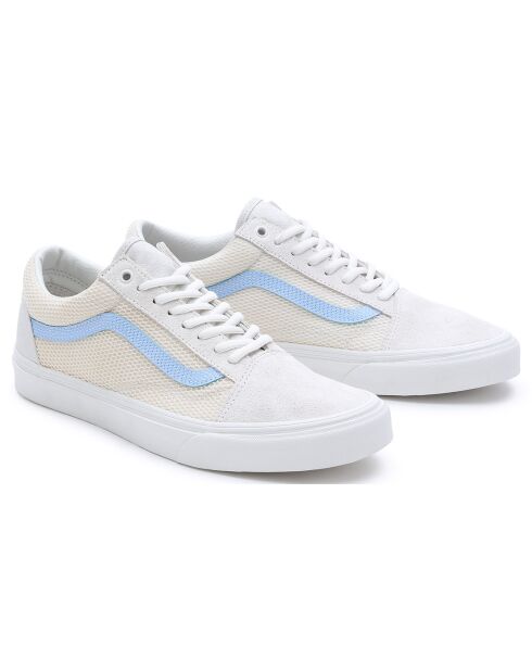 Baskets Old Skool écru/bleu