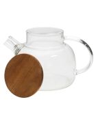 Théière en verre transparente - 90 cl