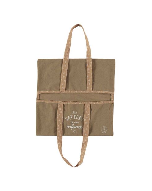 Sac de transport tarte rose/jaune