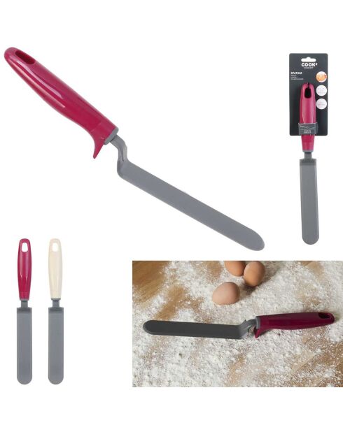 Spatule autoportée gris/bordeaux