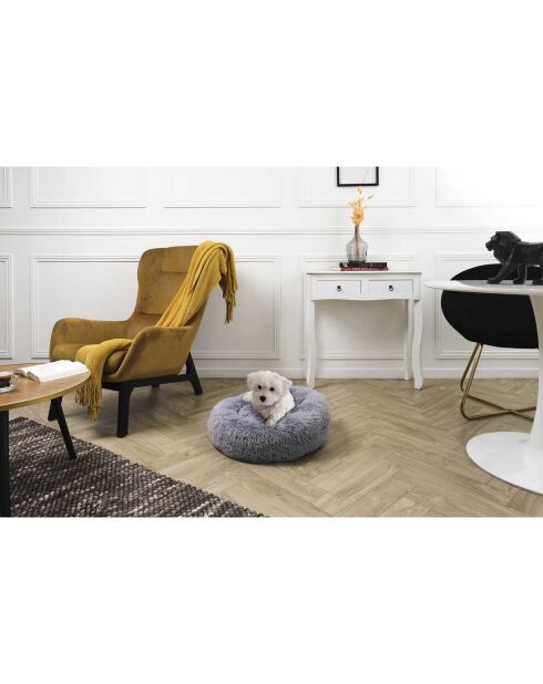 Coussin lit apaisant gris - 60x60x14x14 cm