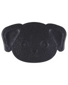 Tapis antiderapant gamelle noir motif aléatoire - 58x21x0.6x0.6 cm