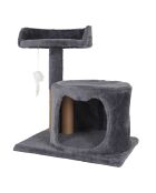 Arbre à Chat gris - 38x30x48x48 cm