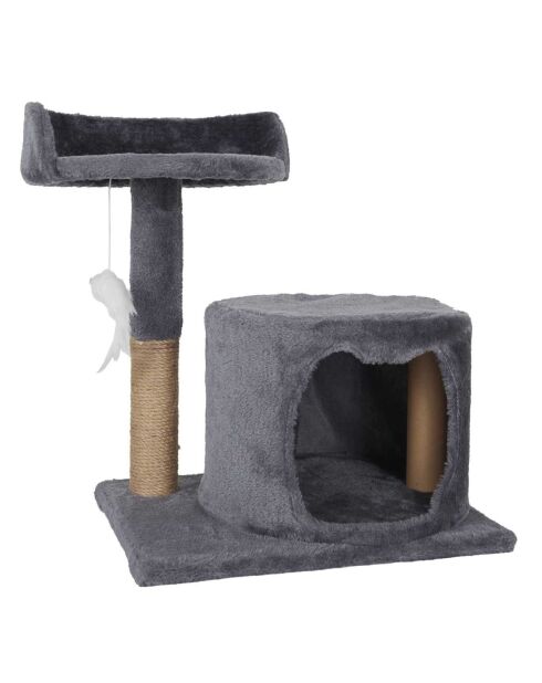 Arbre à Chat gris - 38x30x48x48 cm