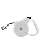 Laisse avec enrouleur coloris aléatoire