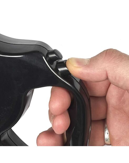 Laisse avec enrouleur coloris aléatoire