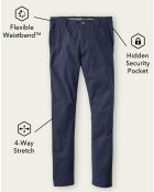 Pantalon skinny Smart 360 Flex Alpha bleu foncé